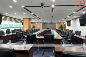 Lắp đặt hệ thống âm thanh phòng họp tại Tổng công ty Điện lực miền Bắc